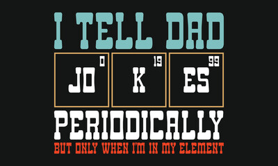 Father's Day Dad T-Shirt Design