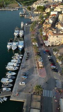 Aerial video over Avinguda de Gabriel Roca i Garc&iacute;as, Palma de Mallorca island, Spain