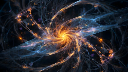 abstract fractal background