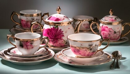 Elegant Wedgewood Westbury Tea Cup and Saucer Set
