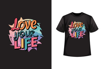 Modern creative trendy typography T shirt design with good message, typography t shirt design, typography shirt design 
