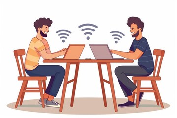 Tech enthusiast exploring digital content in a festive setting, blending technology with leisure for enhanced user engagement