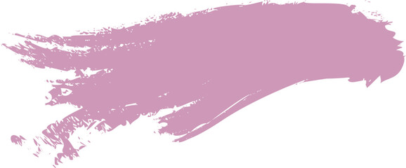 Obraz premium pink or blue acrylic dry brush strokes, stains, spots, blots. Grunge makeup frame, fluid ink art, png, svg