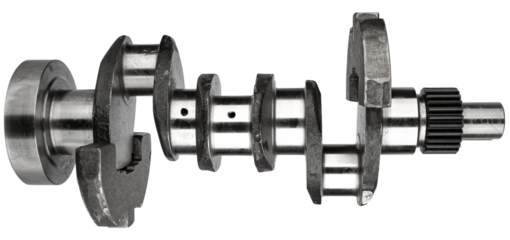 Crankshaft, spare part from car engine
