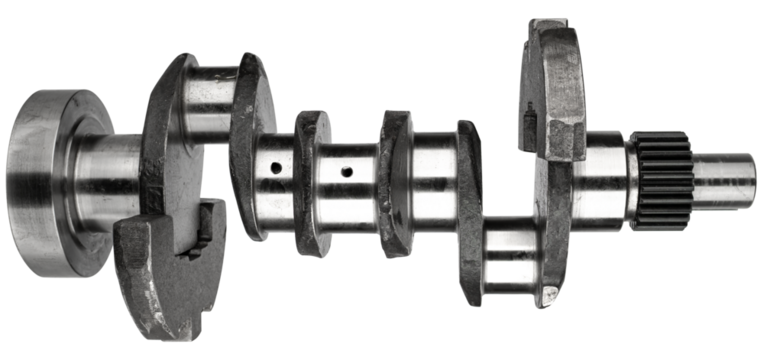 Crankshaft, spare part from car engine