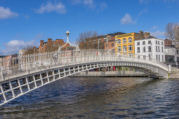 Naklejka premium Dublin, Ireland - April 7 2024 