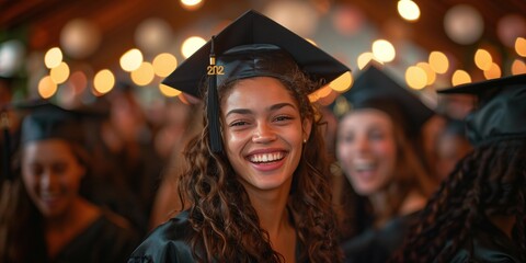 Euphoric Graduation Festivities, generative ai
