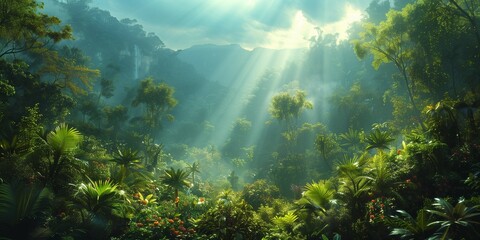 Wild Vine Canopy, generative ai