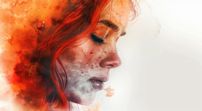 International Day of Victims of Violence Disappeared. white background, watercolor style. text Digital illustration - Powered by Adobe