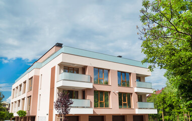 Modern  Residential Apartment Building Complex Condo 