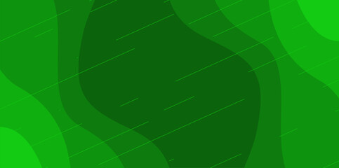 dark green gradation dynamic wave shape background for design element banner, poster, header, web design, cover