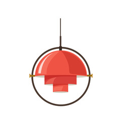 Creative hanging ceiling lamp in loft style household electric appliance for room illumination