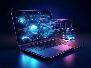 Internet and data mining technology, Acceleration of digital and Internet processes, Abstract technology chip processor background, Communication technology for internet business.