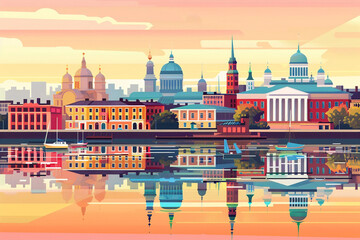 Helsinki vector skyline