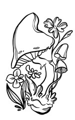 person with a flower 