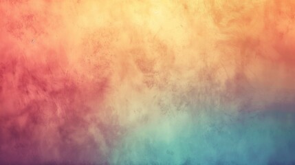 Fototapeta premium Abstract warm pastel blurred grainy gradient background texture