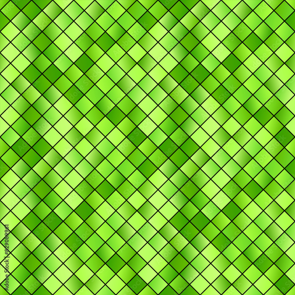 Poster seamless gradient square pattern background - abstract colorful geometric vector graphic design from