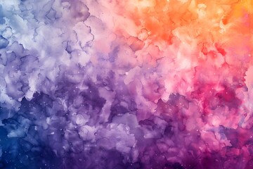 Fototapeta premium Watercolor clouds backdrop
