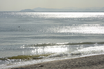 琵琶湖湖畔　滋賀県北小松