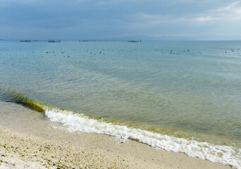 琵琶湖湖畔　滋賀県北小松