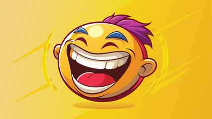 happy face background, illustration