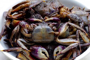Preserved crabs for ingredient thai food
