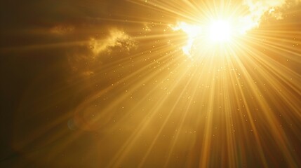 Obraz premium High-Quality Stock PNG: Sunlight Overlays with Lens Flare and Light Leaks