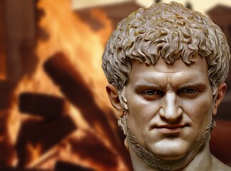 Nero (Claudio Caesar Augustus Germanicus) was a Roman emperor characterized by both extravagance and brutality, and is often remembered as one of the most tyrannical emperors in Roman history