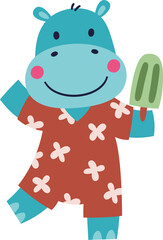 Elephant With Ice Cream