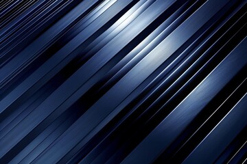 Obraz premium Futuristic High-Tech Lined Background with Metallic Shine High