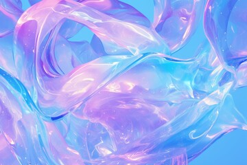 Abstract liquid motion for artistic projects