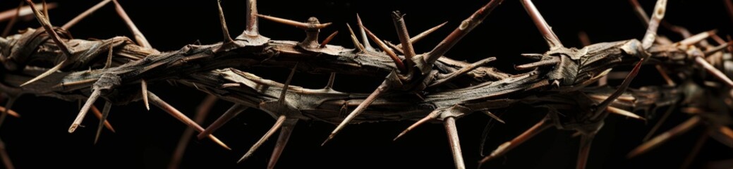 Fototapeta premium Thorny crown of thorns