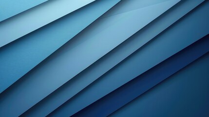 Obraz premium Abstract blue background with soft, overlapping layers and gradient lighting