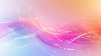 Abstract colorful wave background with delicate wave textures and bright gradient effects