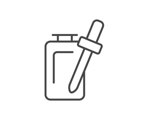 Vector icons of beauty, cosmetics and care. Bottle, jar, shower gel, face cream, body lotion, spray, ointment, paste.