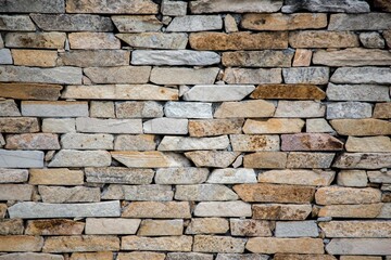 texture of a stone wall.