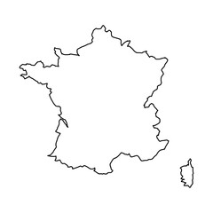 France map outline