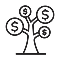 Dollar Cost Averaging Icon