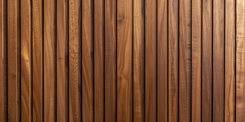 Obraz premium Wooden board background, detailed walnut wood texture surface.