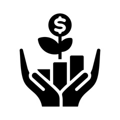 Obraz premium Investing Icon