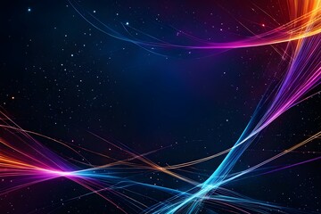 Obraz premium A colorful background with a blue line in the middle