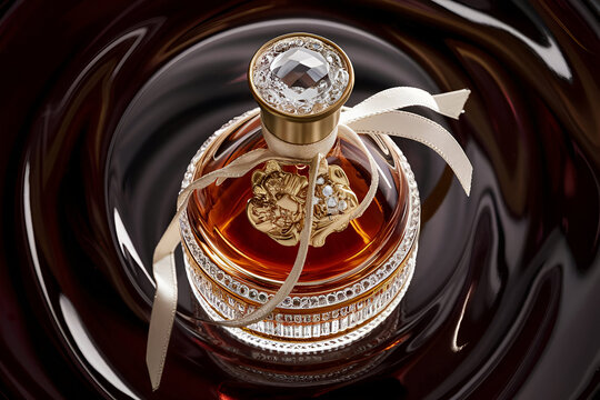 beautiful perfume bottle