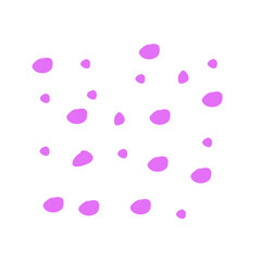 shiny organic dots