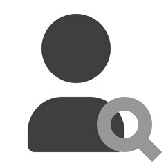 lens isolated on white background