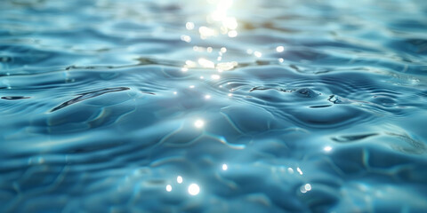 A light blue water texture, with white ripples and soft shadows,.