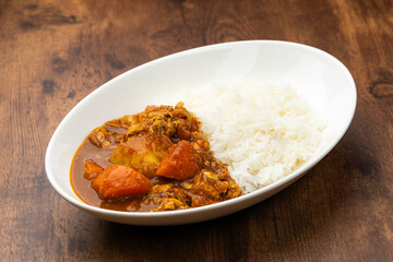 電気圧力鍋で作った無水カレー