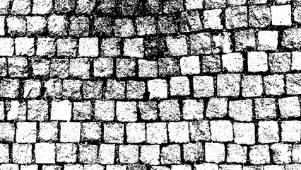 Naklejka premium 11-17. Sidewalk block. Stone textured background image. Illustration. 