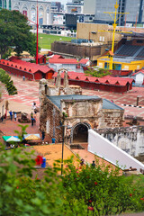 ファモサ・マラッカ要塞　マレーシア　A Famosa, Malacca, Malaysia