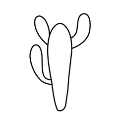 simple cactus outline