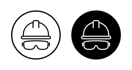 Helmet icon vector isolated on white background. Motorcycle helmets. Racing helmet. construction helmet icon. Safety helmet